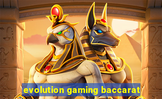 evolution gaming baccarat