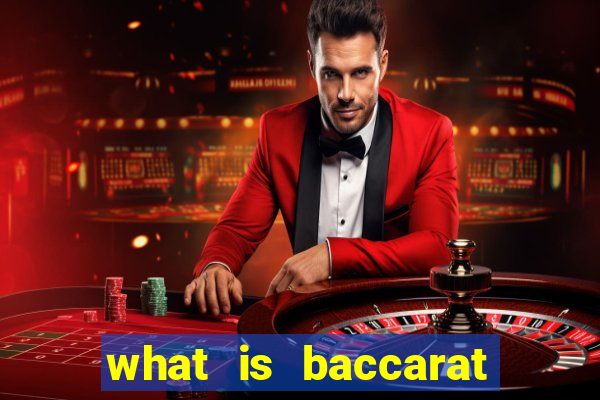 what is baccarat casino game