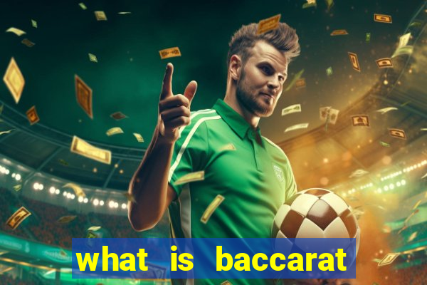 what is baccarat casino game