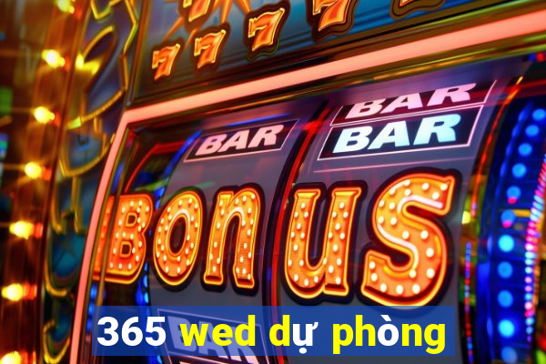 365 wed dự phòng