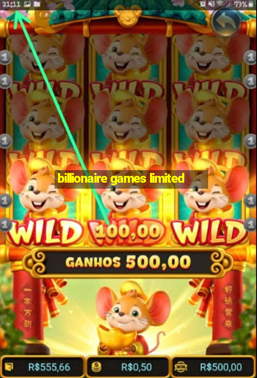 billionaire games limited