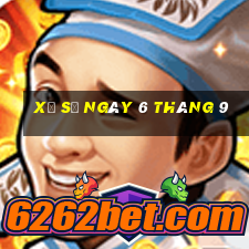 xổ số ngày 6 tháng 9