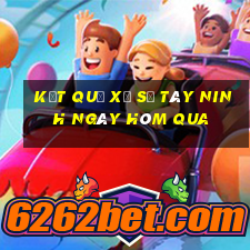 kết quả xổ số tây ninh ngày hôm qua