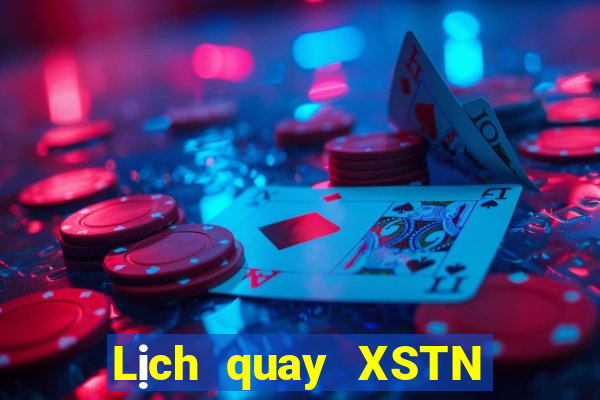 Lịch quay XSTN ngày 20