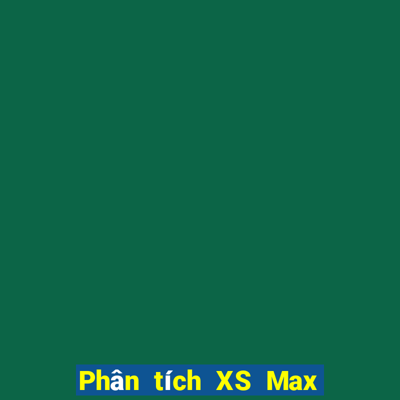 Phân tích XS Max 4D ngày 9