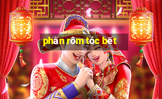 phấn rôm tóc bết