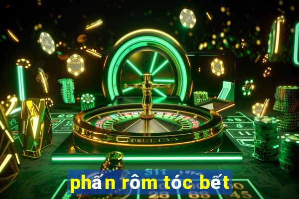 phấn rôm tóc bết