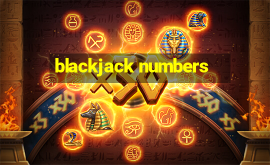 blackjack numbers