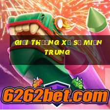 giải thưởng xổ số miền trung