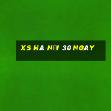 xs hà nội 30 ngày