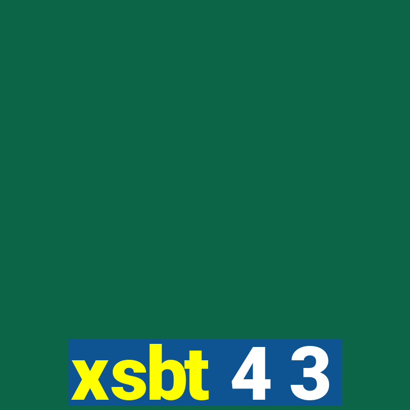 xsbt 4 3