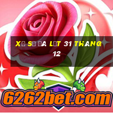 xổ số đà lạt 31 tháng 12