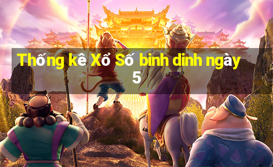 Thống kê Xổ Số binh dinh ngày 5