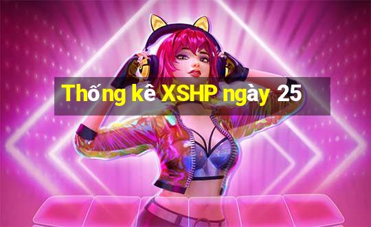 Thống kê XSHP ngày 25