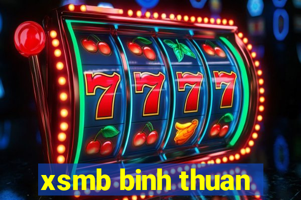 xsmb binh thuan