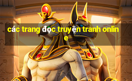 các trang đọc truyện tranh online