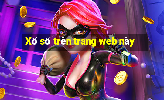 Xổ số trên trang web này