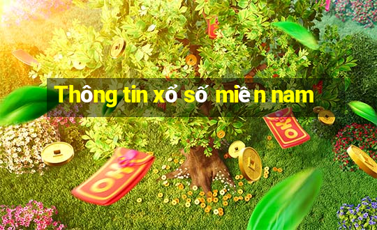 Thông tin xổ số miền nam