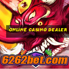 online casino dealer