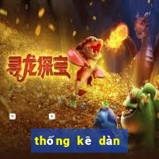 thống kê dàn lô kép