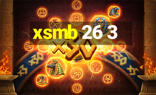 xsmb 26 3