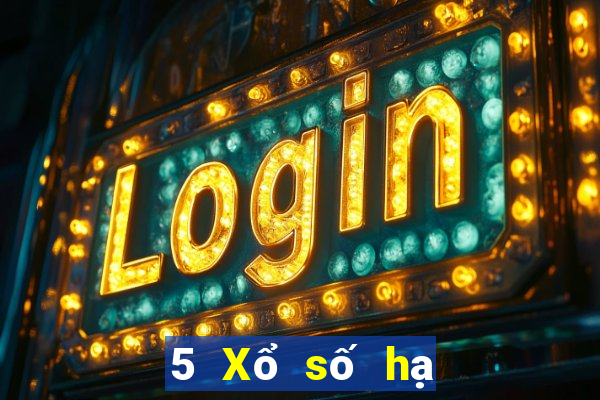 5 Xổ số hạ cánh trang web