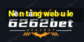 Nền tảng web u le