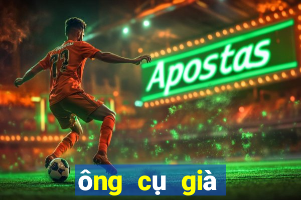 ông cụ già bán vé số