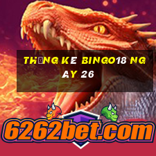 Thống kê Bingo18 ngày 26