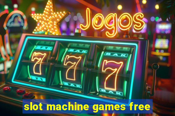 slot machine games free