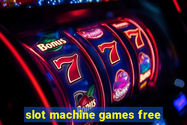 slot machine games free