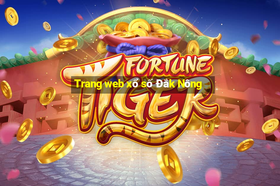 Trang web xổ số Đắk Nông