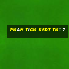 Phân tích XSDT Thứ 7