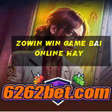 Zowin Win Game Bài Online Hay