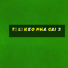 tỷ lệ kèo nhà cái 3