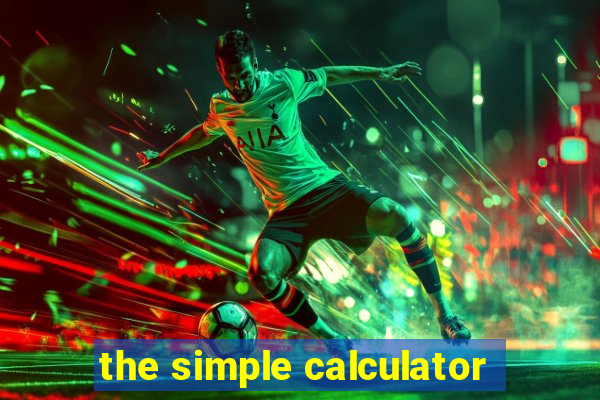 the simple calculator