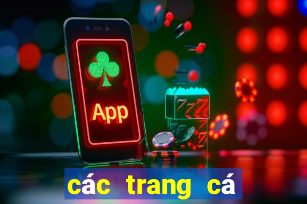 các trang cá cược bóng đá uy tín