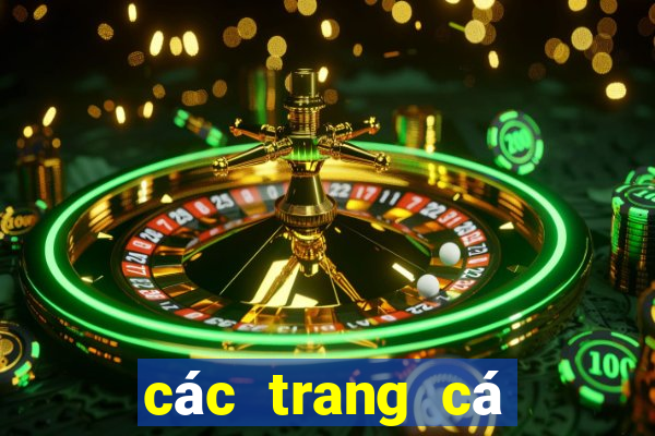 các trang cá cược bóng đá uy tín