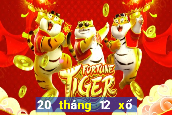 20 tháng 12 xổ số cần thơ