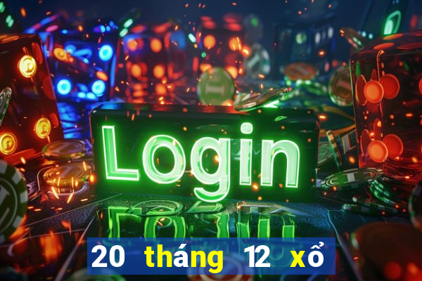 20 tháng 12 xổ số cần thơ