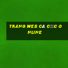 trang web cá cược online