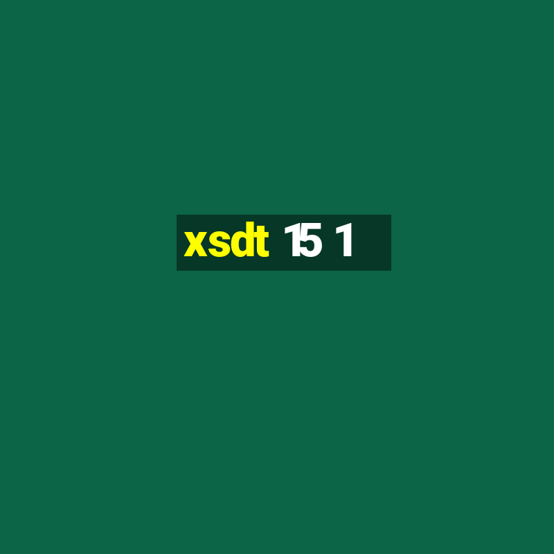 xsdt 15 1