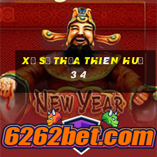 xổ số thừa thiên huế 3 4