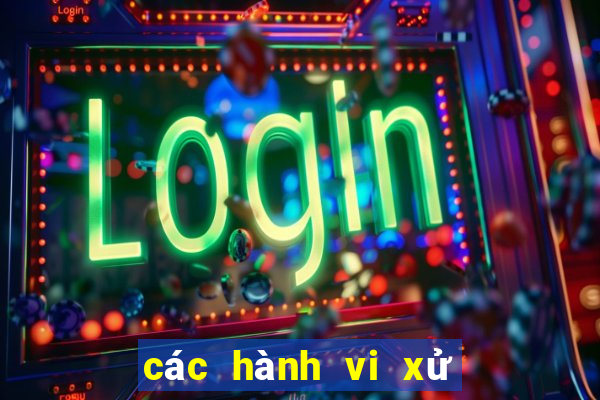 các hành vi xử lý game bắn cá