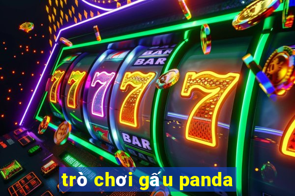 trò chơi gấu panda