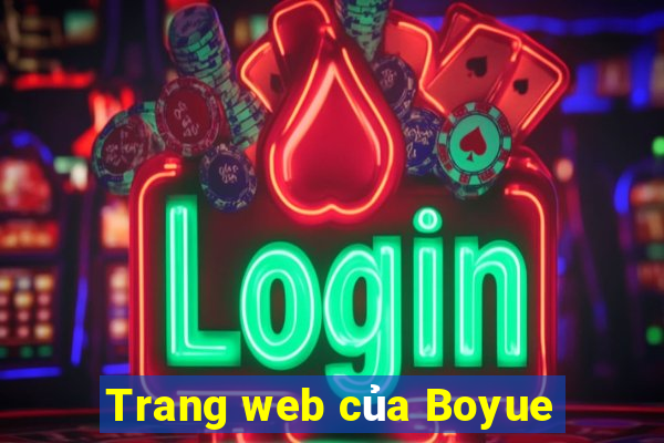 Trang web của Boyue