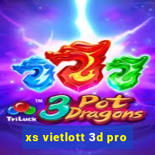 xs vietlott 3d pro