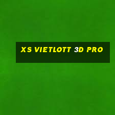 xs vietlott 3d pro