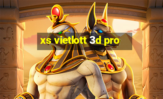 xs vietlott 3d pro