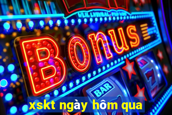 xskt ngày hôm qua